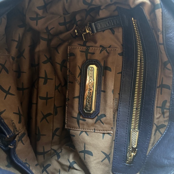 Rebecca Minkoff Nikki Hobo in Dark Navy Blue - Picture 11 of 13